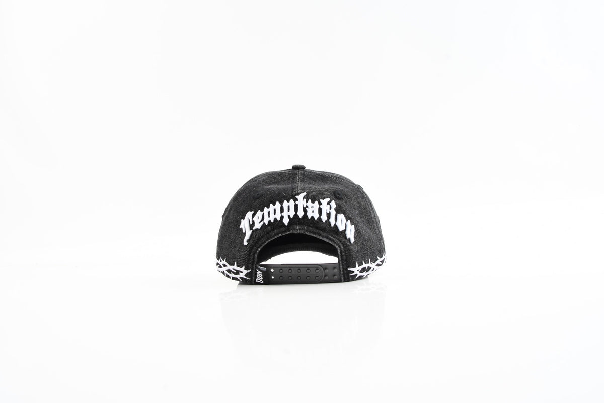 Solo Dios Sabe Crown of Thorns Hat (Grey Washed)